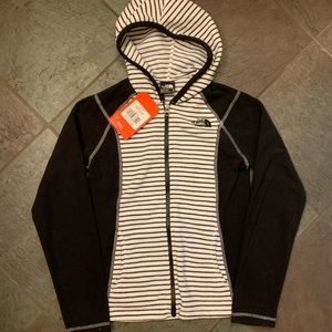 The North Face Girls Glacier Full Zip Hoodie Med